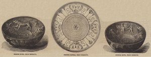 Nimroud Antiquities i British Museum (gravering) av English School