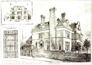 No.17 Kelston, St. Johns Avenue, fra The Building News, 10. februar 1882 av English School