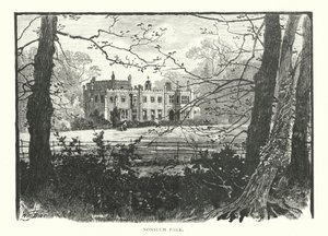 Nonsuch Park (gravering) av English School
