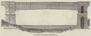 Nore Viaduct, Waterford og Kilkenny Railway (gravering) av English School