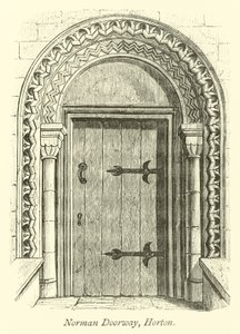 Norman Doorway, Horton av English School