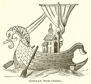 Norman krigsfartøy av English School