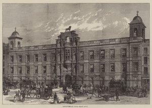 Northumberland House, Strand Front (gravering) av English School