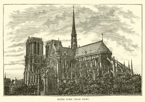 Notre Dame, sett bakfra av English School