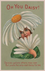 Å, du Daisy! (fargelitografi) av English School