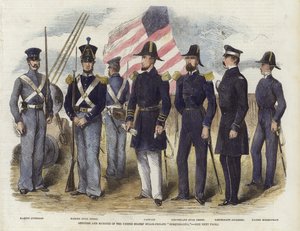 Offiserer og marinesoldater av English School