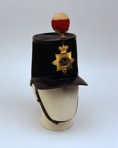 Offiserer shako, mønster fra 1855 av English School