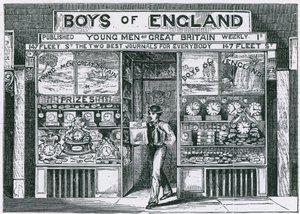 Kontorer til Edwin J Brett, utgiver av Boys of England av English School