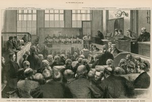 Gamle Bailey. Rettssaken mot detektivene og Mr Froggatt. Undersøkelsen av William Kerr av English School