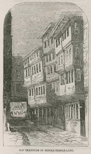 Old Chambers i Middle Temple Lane av English School