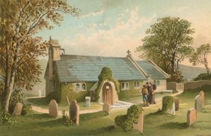 Old Church of St. Lawrence--Isle of Wight (den minste kirken i England) av English School