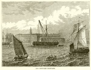 Old Deptford Dockyard av English School