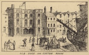 Gammel brygge og Custom House av English School