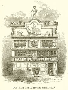 Old East India House, rundt 1650 av English School