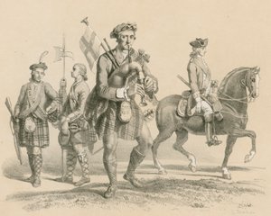 Old Highland Brigade og Life Guardsman av English School