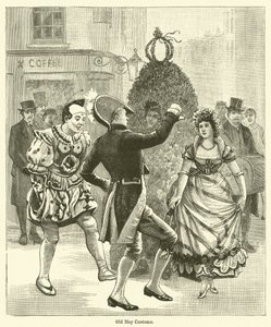 Old May Customs (gravering) av English School