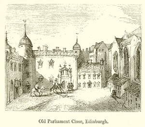 Old Parliament Close, Edinburgh av English School