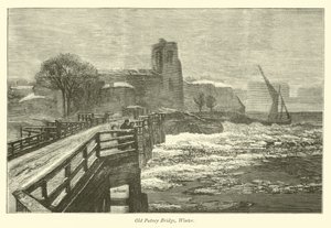 Old Putney Bridge, vinter av English School