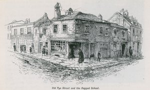 Old Pye Street og Ragged School av English School