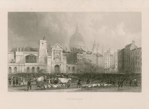 Old Smithfield Market av English School