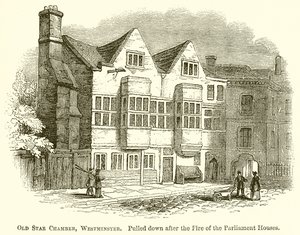 Old Star Chamber, Westminster av English School
