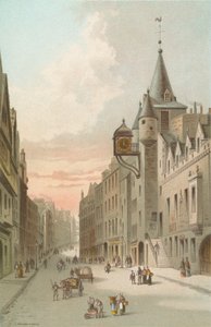 Old Tolbooth og Canongate - Edinburgh av English School