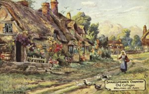 Alte Cottages, Welford-on-Avon, Warwickshire von English School