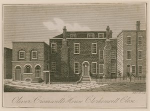 Oliver Cromwells hus, Clerkenwell Close, London av English School