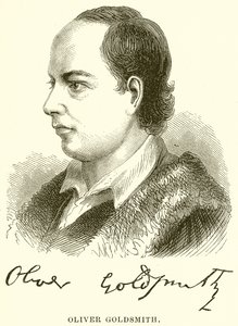 Oliver Goldsmith av English School