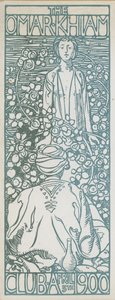 Omar Khayyam Club Dinner, 5. april 1900 av English School