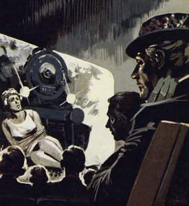 Et av Hearsts-selskapene produserte The Perils of Pauline, den berømte filmserien av English School