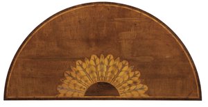 Ett av et par George III doble gateleg-spillbord, ca. 1780 av English School