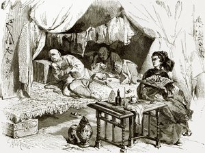 Opium røykere av English School