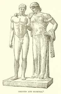 Orestes og Elektra av English School