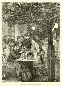 Orlandints Beer-Garden, Firenze av English School