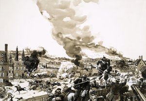 Otto von Bismarck fravrister Schleswig og Holstein fra danskene av English School