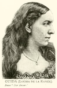 Ouida, Louisa de la Ramee (gravering) av English School
