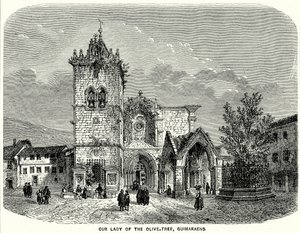 Vår Frue av Oliventreet, Guimaráens (gravering) av English School