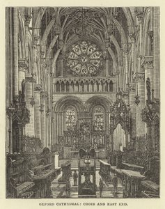 Oxford katedral, kor og østenden av English School