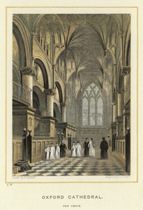 Oxford Cathedral, koret av English School