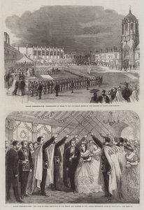 Oxford Commemoration (gravering) av English School