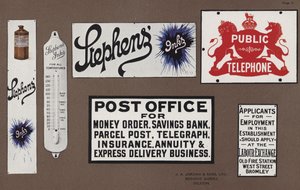 Side fra Jordans Enamelled Signs av English School