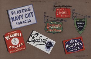 Side fra Jordans Enamelled Signs
