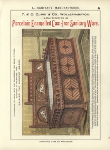 Seite aus dem Kompendium der Architekten, Vermesser und Ingenieure 1892