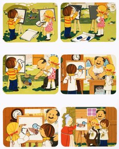Å male en and av English School