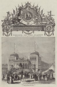 Palace of the Bey of Tunis (gravering) av English School