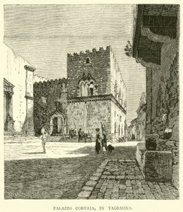 Corvaja-palasset, i Taormina av English School