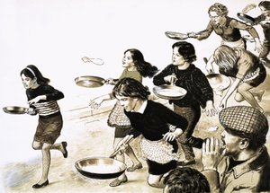 Pannekakeløp av English School