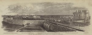 Panoramautsikt over Broadstone Railway Terminus av English School