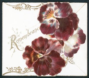 Stemorblomster, Minnekort av English School